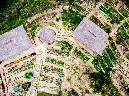 aerial photography of island during daytime