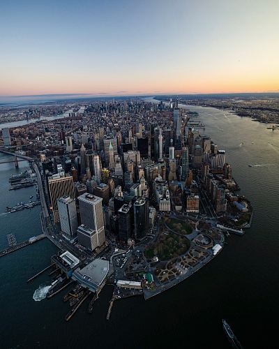 body of water near high-rise buildings