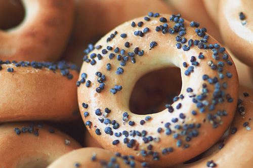 brown doughnuts