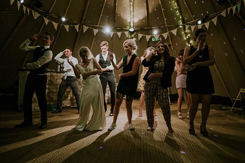group of people dancing