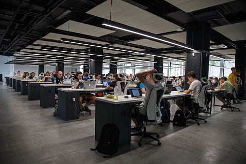 people doing office works