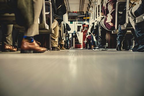 people sitting inside bus