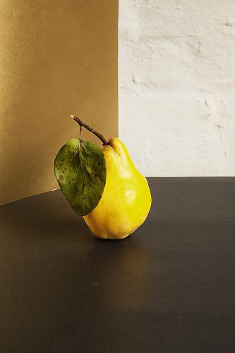 ripe yellow pear fruit