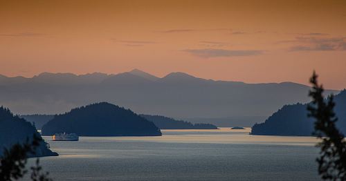 ship near isles during day