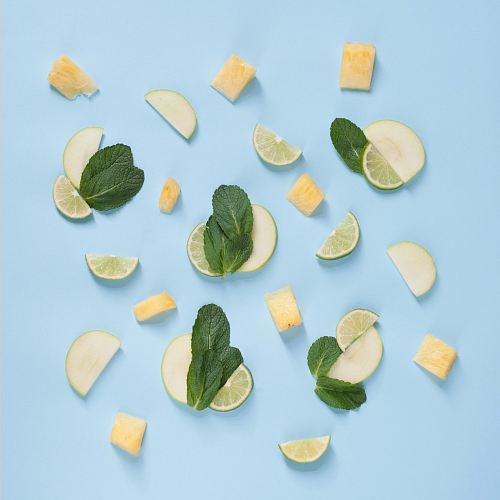 sliced lemon lot