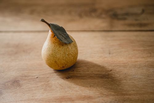 yellow pear fruit