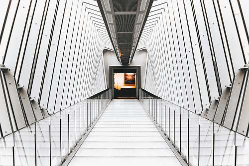 white gray hallway columbus