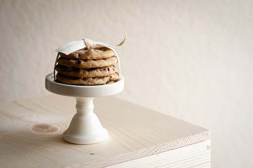 cookie cookies on white footed saucer cookies