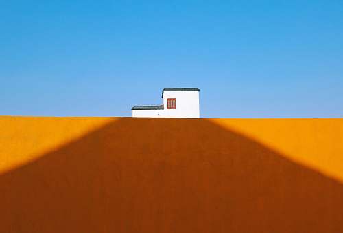 building white concrete house painting architecture