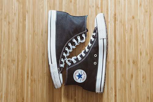 clothing pair of black Converse All-Star high-top amersfoort