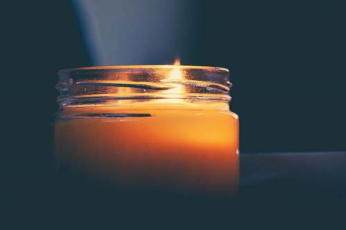 flame lighted candle fire