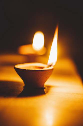fire tealight candle photograph diwali