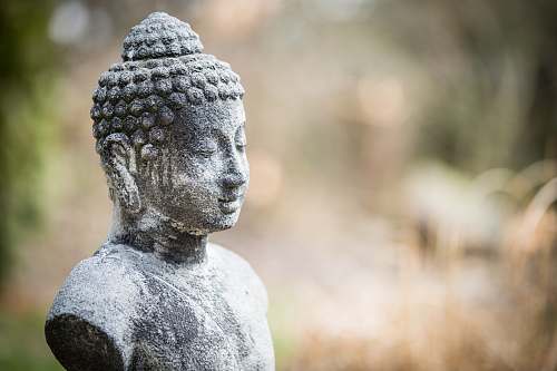  gray concrete statue of Buddha 