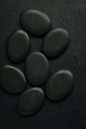 sphere seven black pebbles product