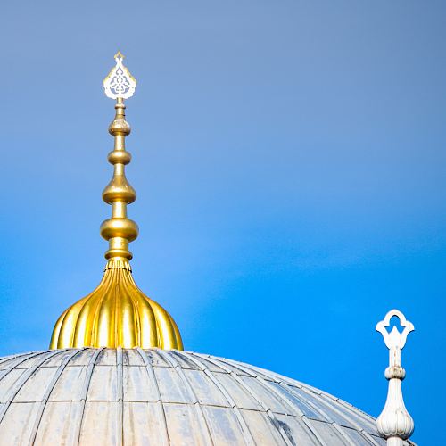 brown and grey dome building