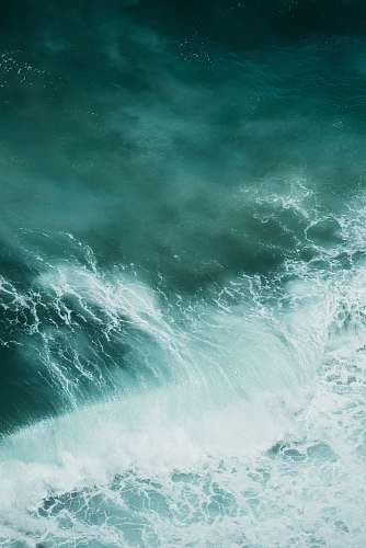 water An ocean wave in the Sagres ocean