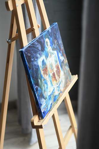 canvas wine glass and bottle painting plywood