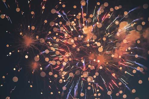 night fireworks illustration fireworks