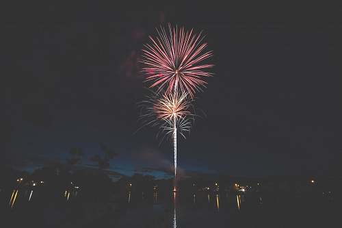 night fireworks display at night sky firework