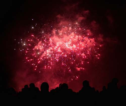 outdoors fireworks display nature