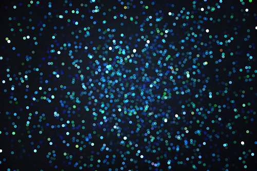 paper blue bokeh photography confetti