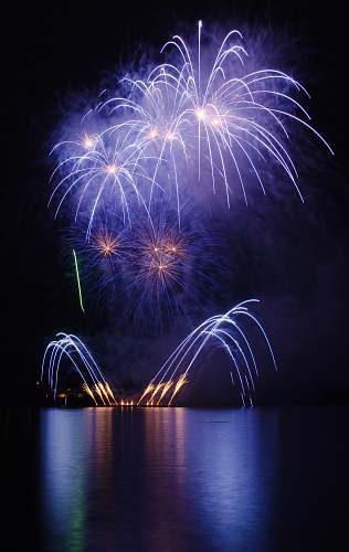 fireworks firework display at night outdoors