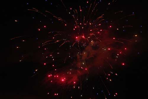 outdoors fireworks nature