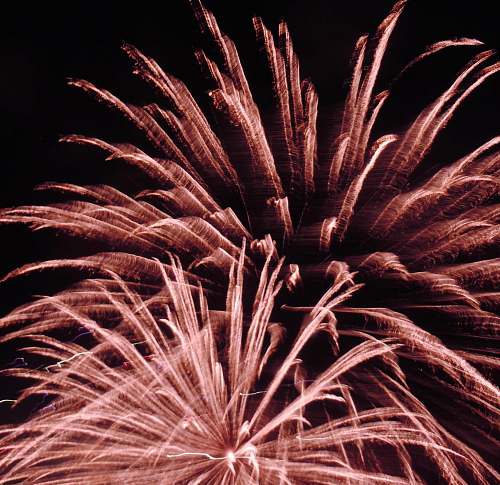 fireworks orange fireworks outdoors