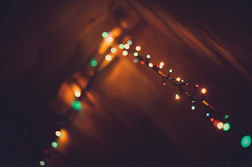 light green and yellow string lights christmas light