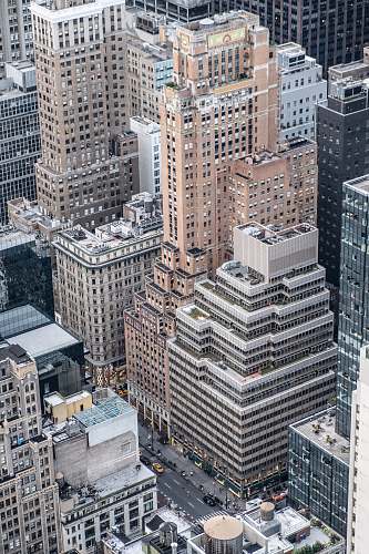 nature aerial photography of tall buildings at daytime outdoors