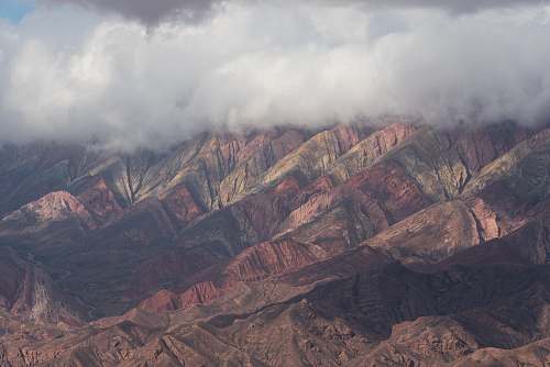 nature aerial photo of mountains during daytime outdoors
