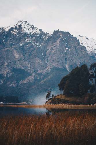 field body of water near mountain bariloche