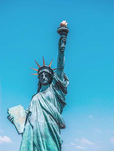 statue Statue of Liberty, New York copper