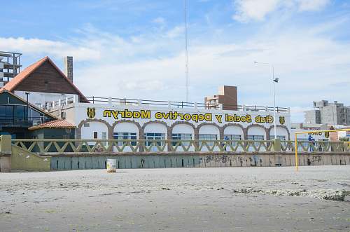 waterfront Club Social y Deportivo Madryn building during daytime dock
