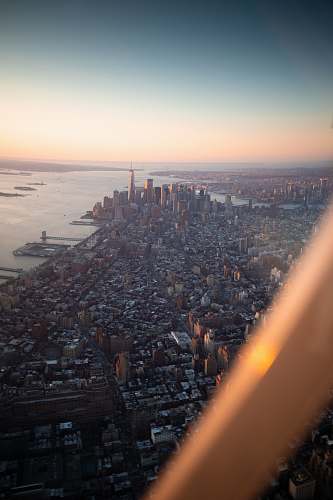 nature aerial view of city buildings during daytime outdoors