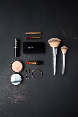 assorted makeup collection