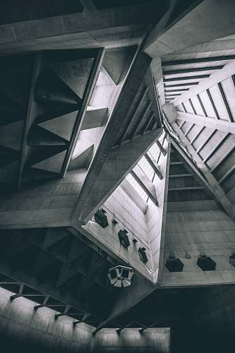 grey greyscale photo of wood ceiling bristol