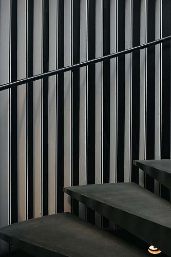 handrail architectural photography of gray stair railing