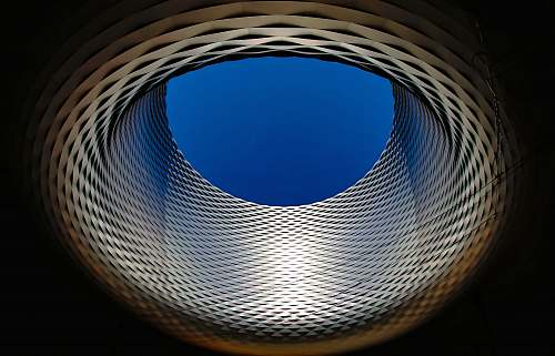 hole low-angle photography of building basel