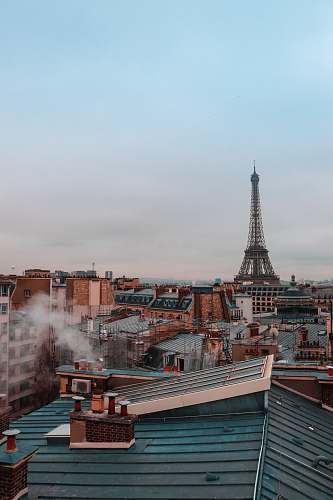 spire Eiffel Tower steeple