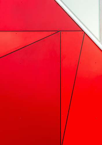 umbrella closeup photo of red board red