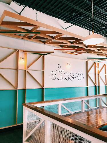 create brown wooden wall with create decal interior