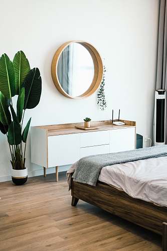 furniture white wooden dresser with mirror bedroom