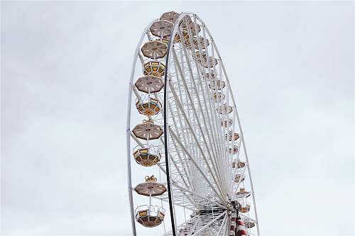 bangles white Ferries wheel ornament