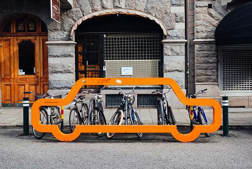 scandinavia bike lot parked near building malmö