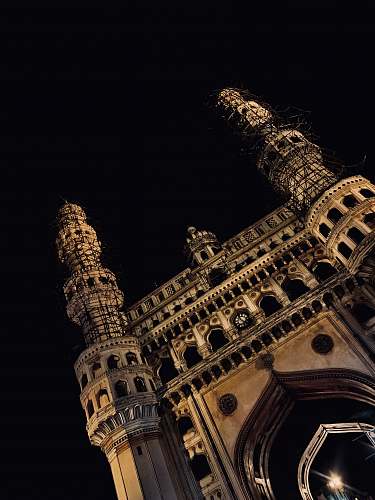  brown cathedral building at night 