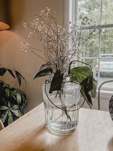 art flowers in vase vase