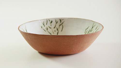 porcelain empty bowl bowl