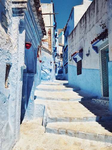 chefchaouen architectural structure photography of houses city