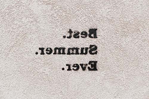 text Best Summer Ever text overlay words